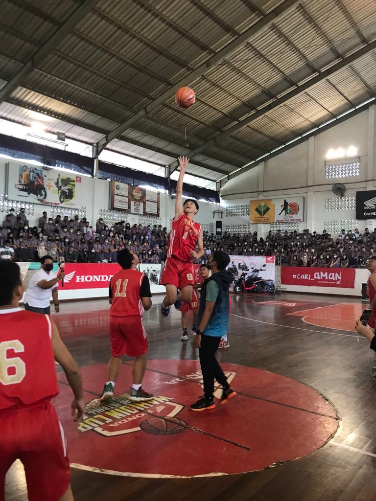Road Show Honda DBL Bakar Semangat Generasi Juara Sumut