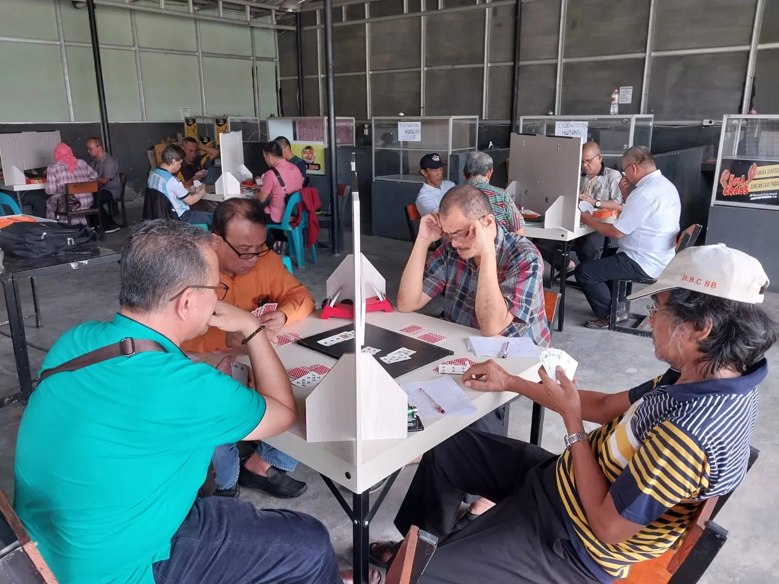 Seru, Laga Tim Bridge Sumut Kontra Aceh
