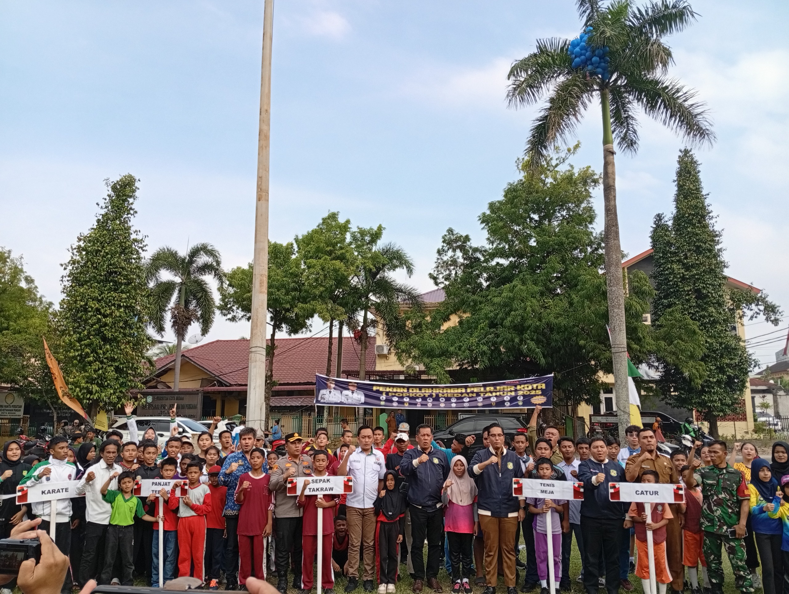 KONI Medan Harapkan Popkot Lahirkan Bibit Atlet Potensial