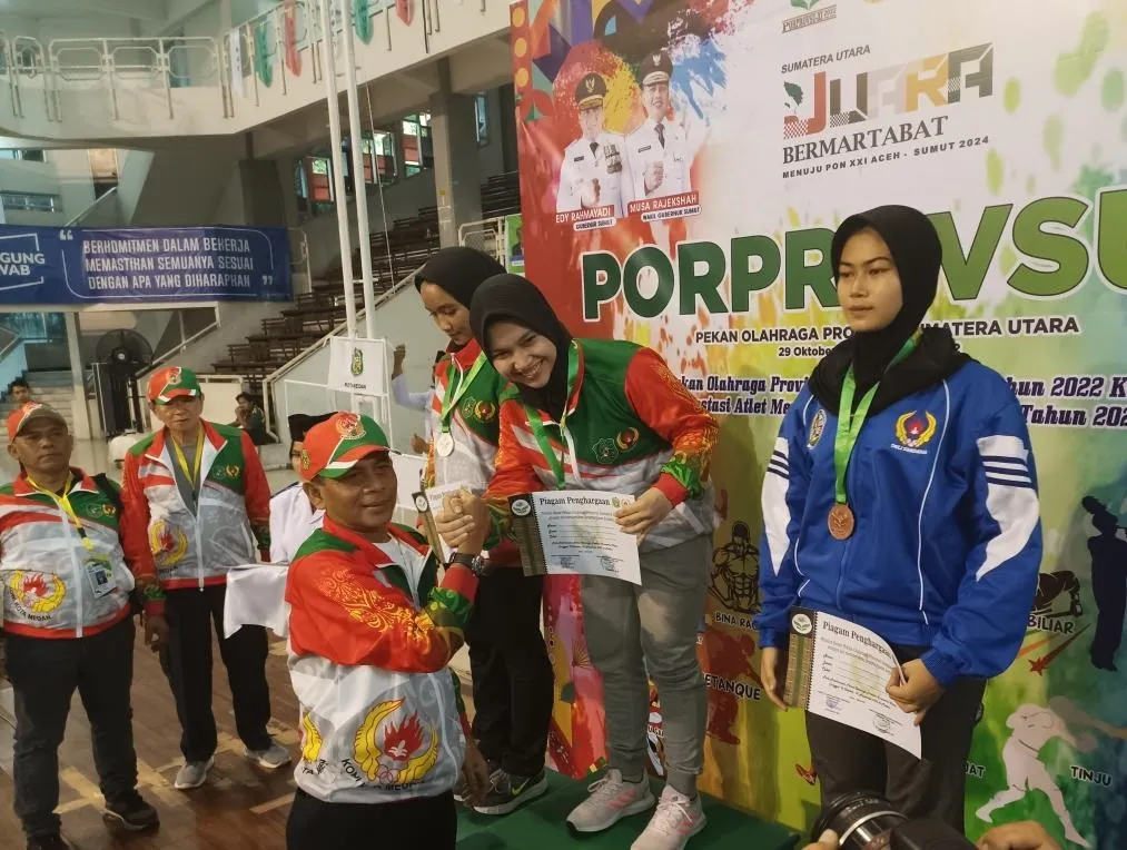 Karate Lumbung Medali Emas Medan