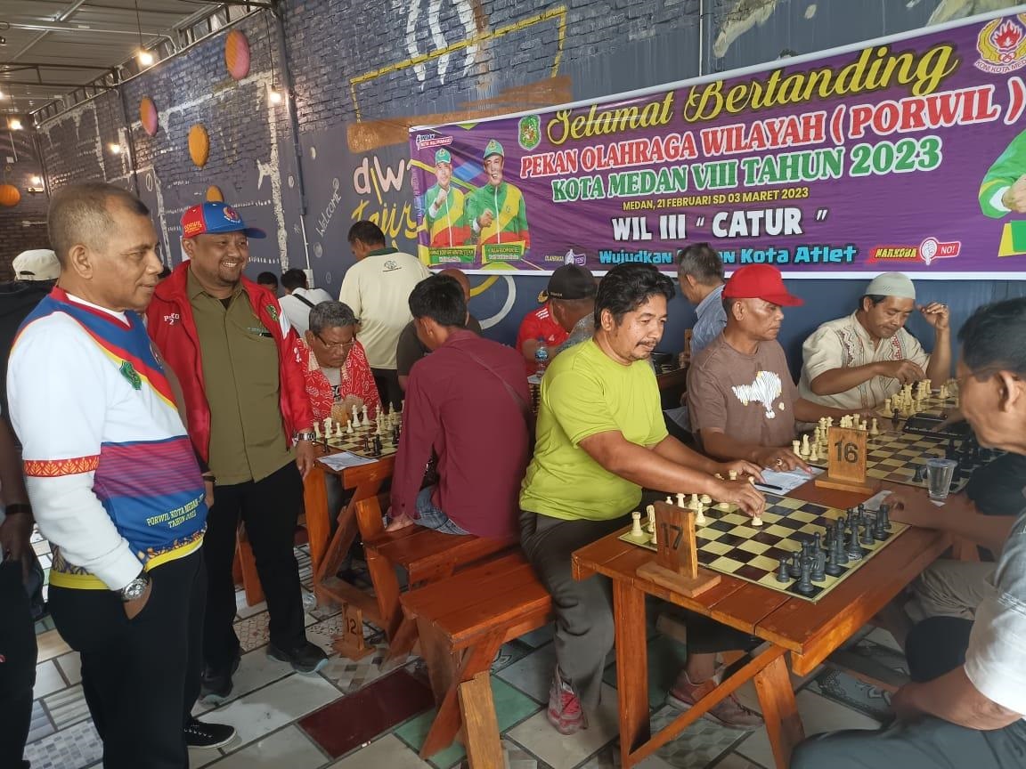 Medan Deli Dominasi Catur Porwil Medan