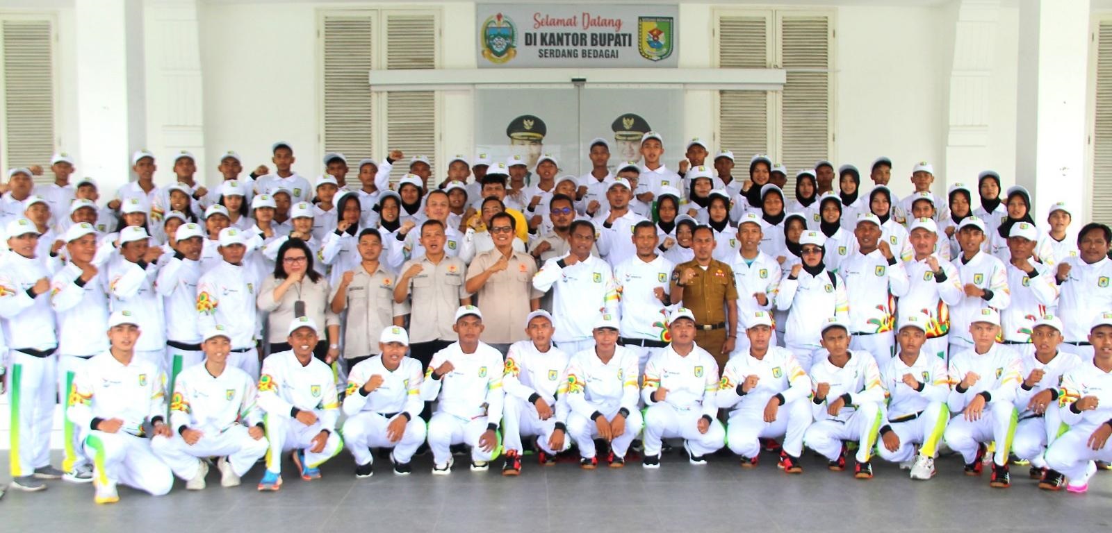 Darma Wijaya Lepas Atlet Ikut Popprovsu