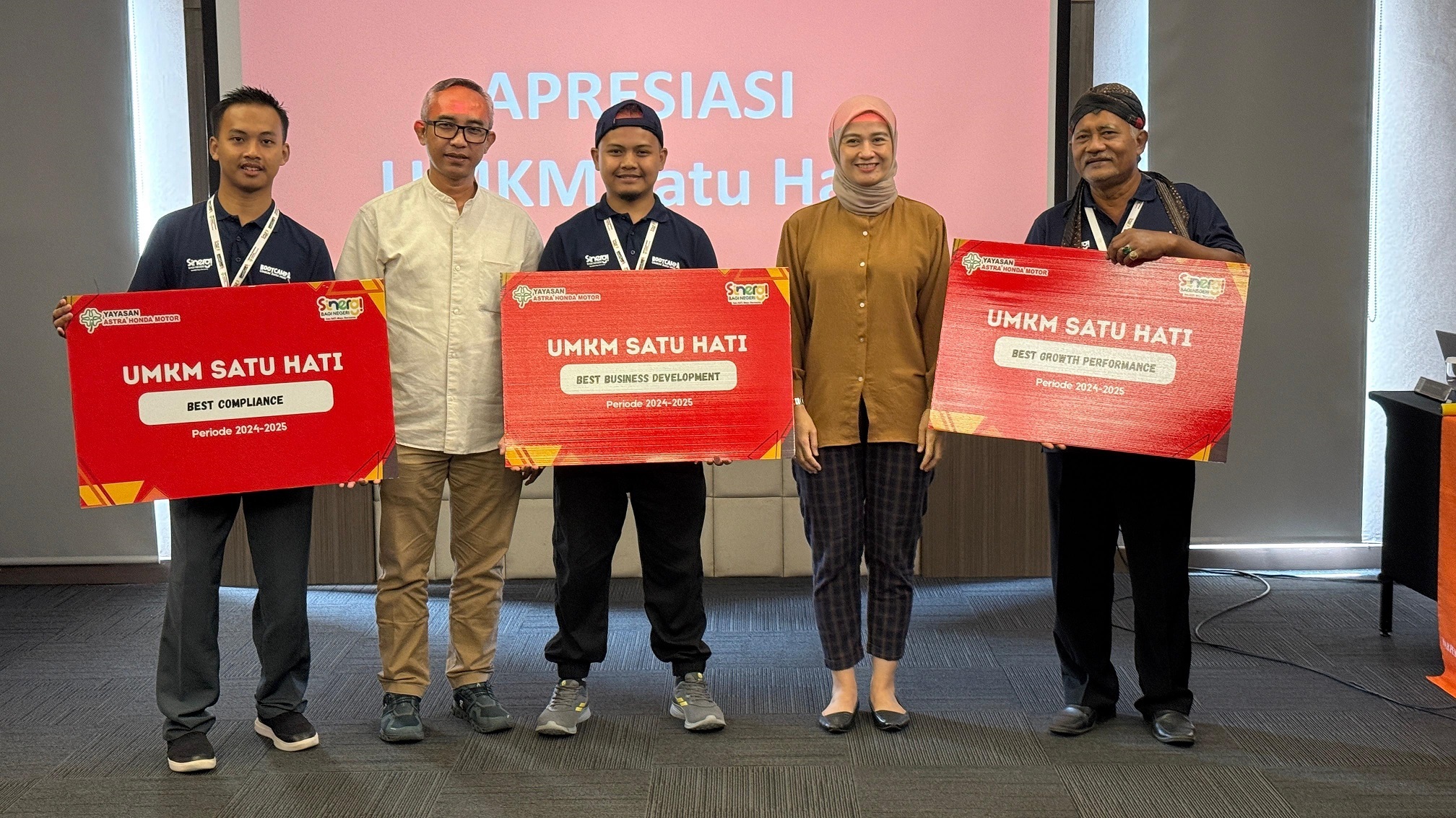 Yayasan AHM Ajak UMKM Satu Hati Naik Kelas
