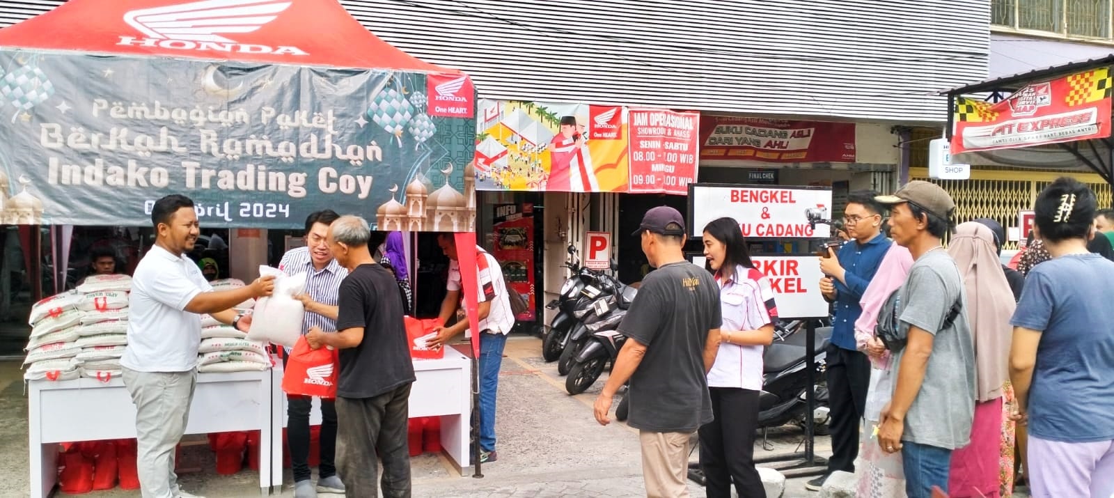 Honda Semangat Berbagi Di Bulan Suci