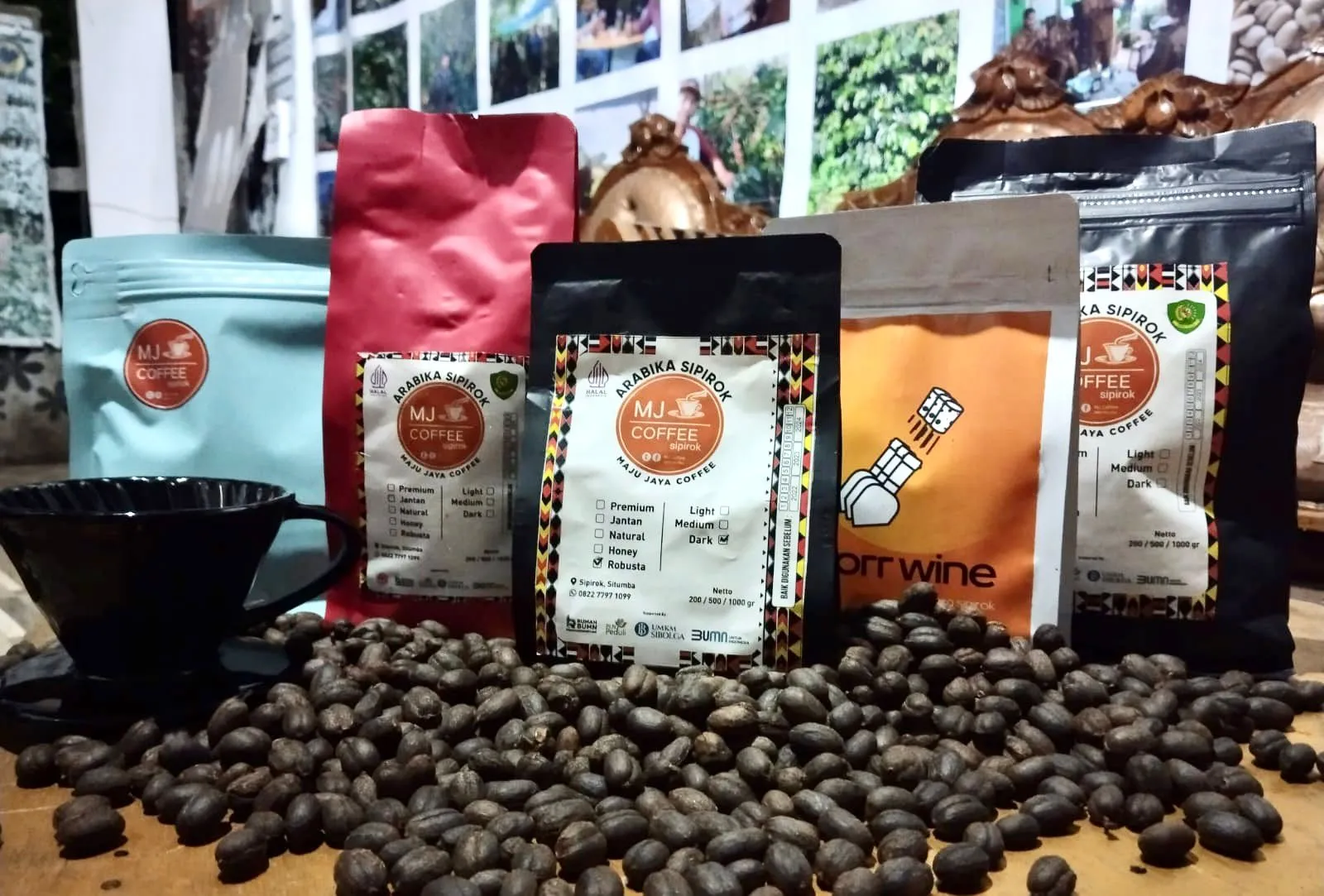 Aroma Green Bean Kopi Sipirok Binaan PLN Tembus Pasar Internasional