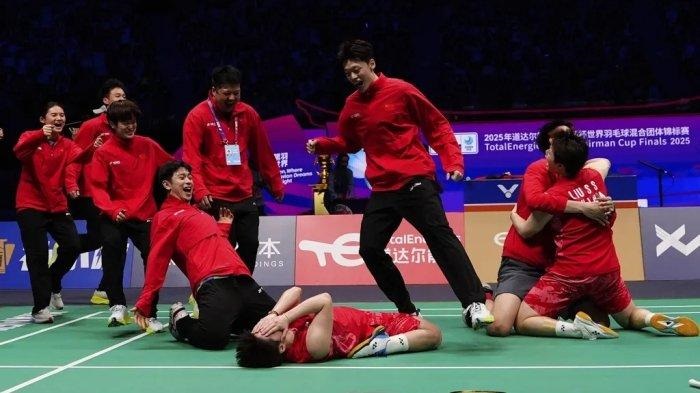 China Juara Sudirman Cup 2025