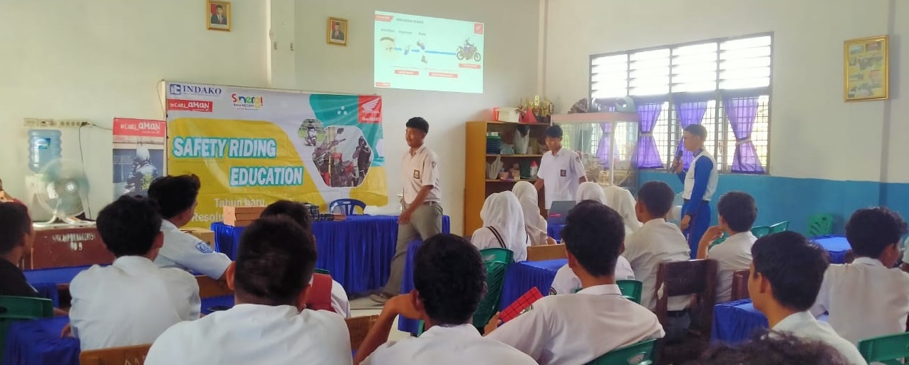 Honda Bekali Pelajar Deliserdang Jurus #Cari_Aman