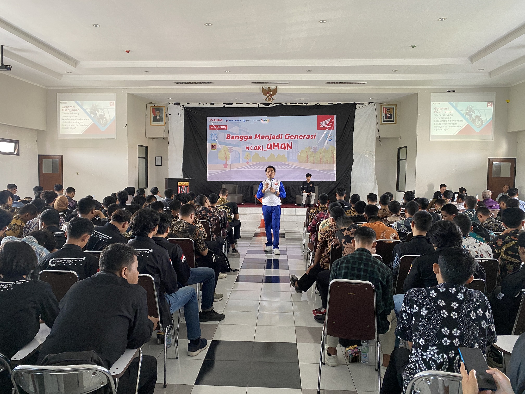 Honda Ajak Ribuan Mahasiswa Jadi Generasi Peduli Keselamatan