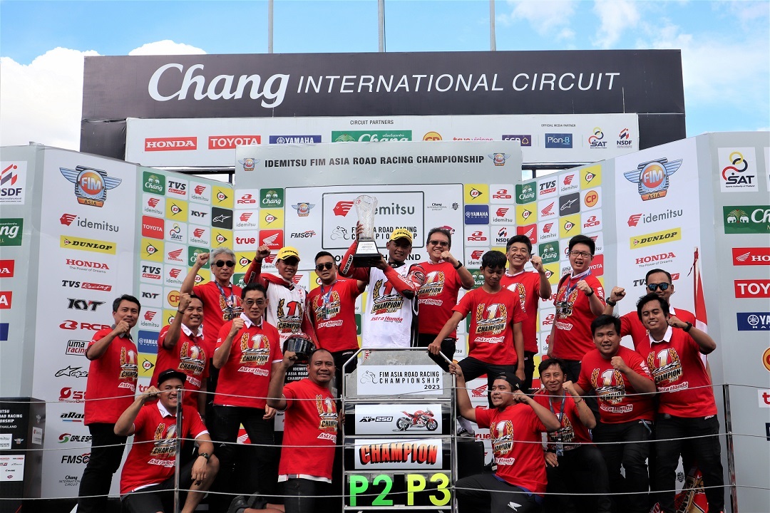 CBR250RR Banggakan Indonesia Juara ARRC 5 Tahun Berturut