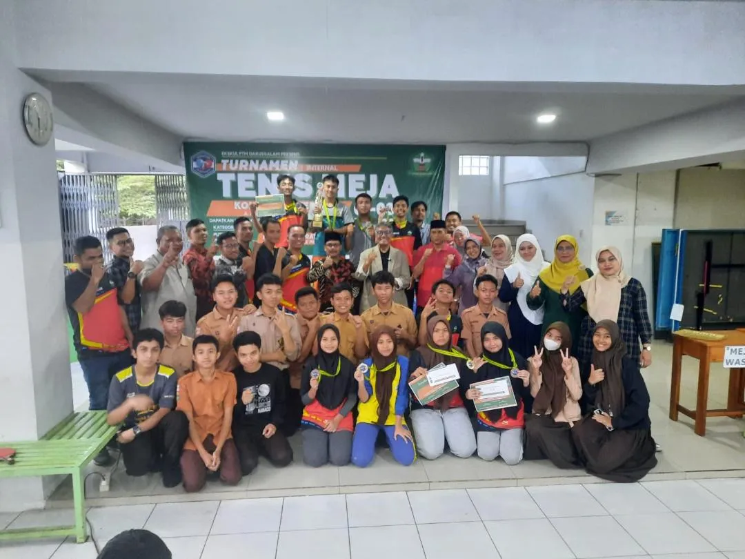 Sukses Turnamen Tenis Meja Darussalam
