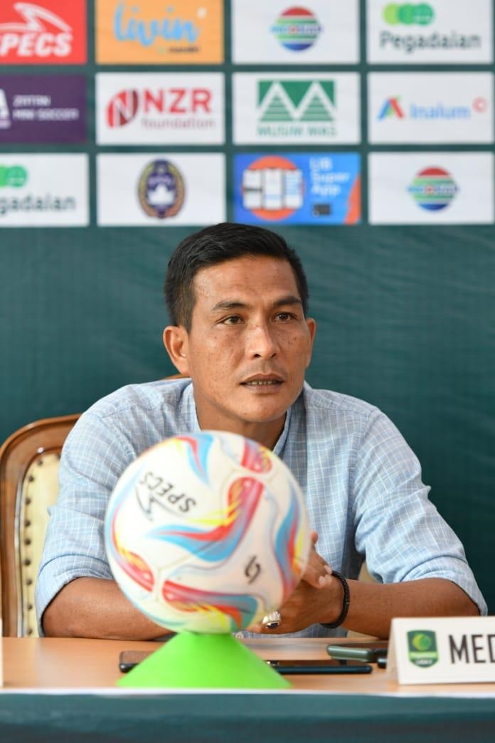 Pelatih PSMS Ridwan Saragih Mundur