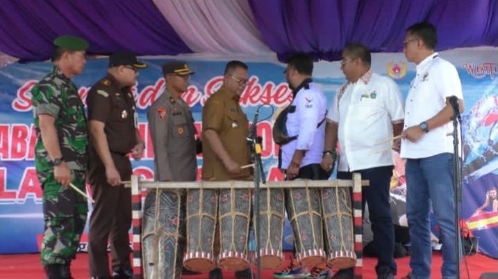 Warga Yayasan Mulia Raja Napitupulu Dukung Pra PON