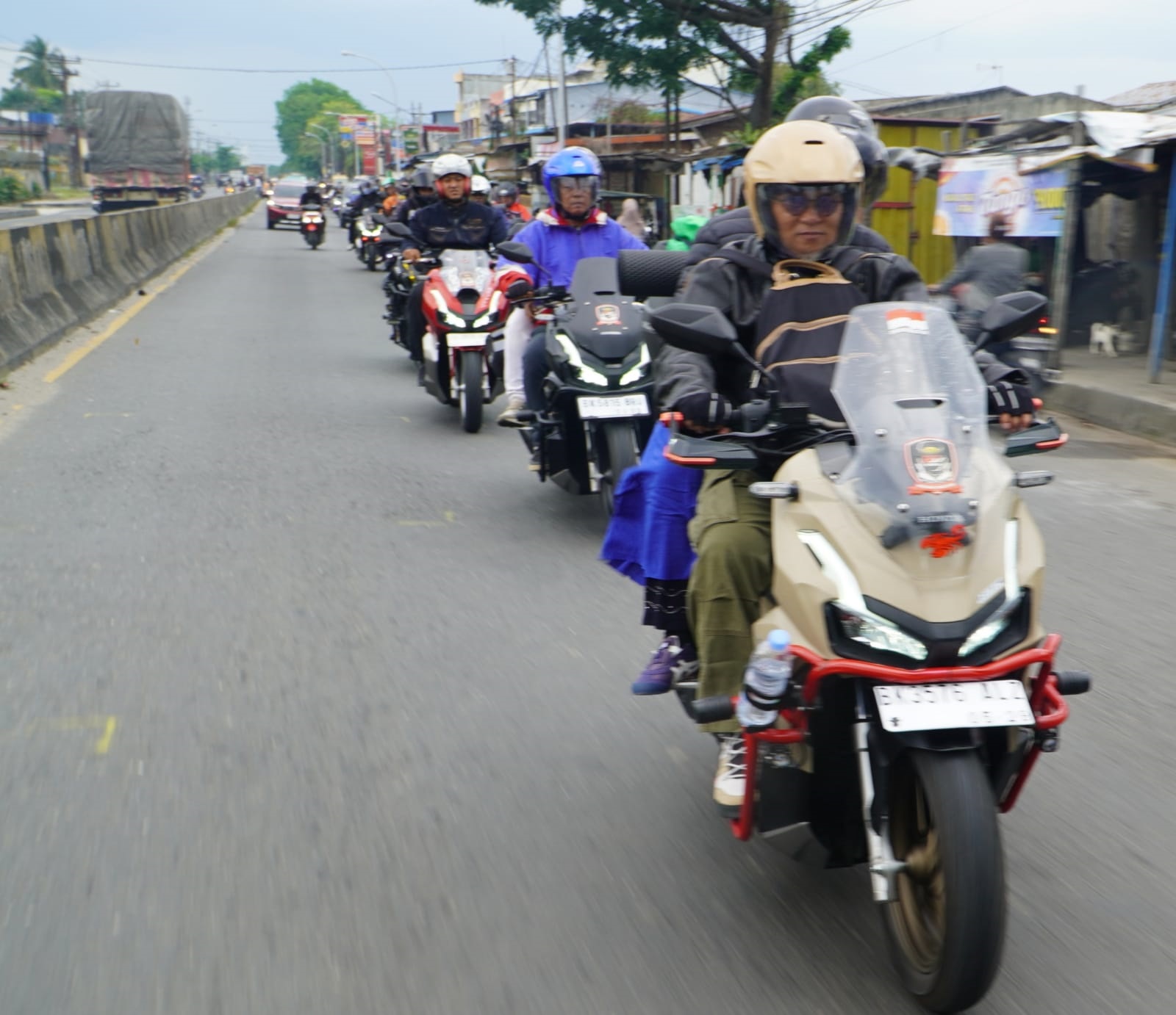 Serunya Kopdargab & Touring Wisata Honda ADV Sumut