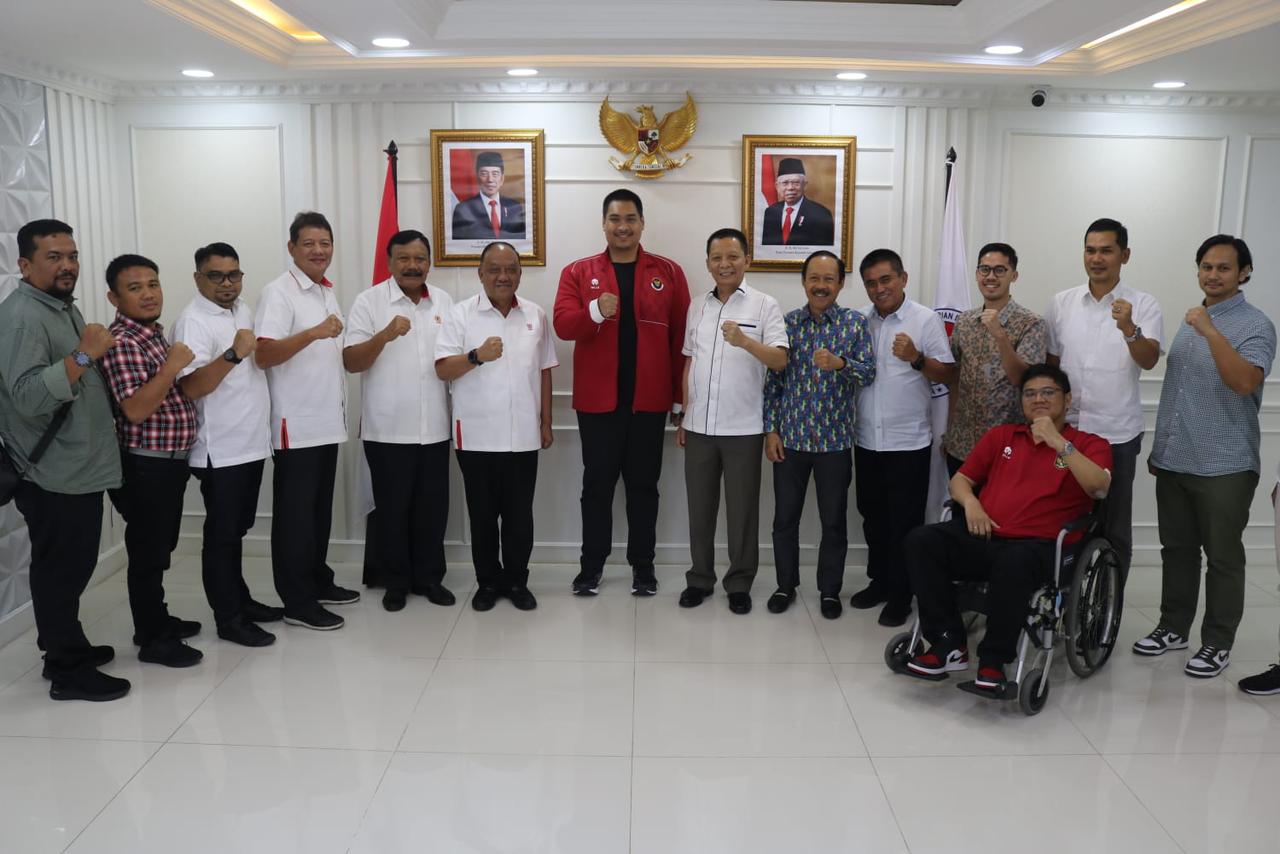 Pj Gubernur Aceh Temui Menpora Bahas Persiapan PON 2024