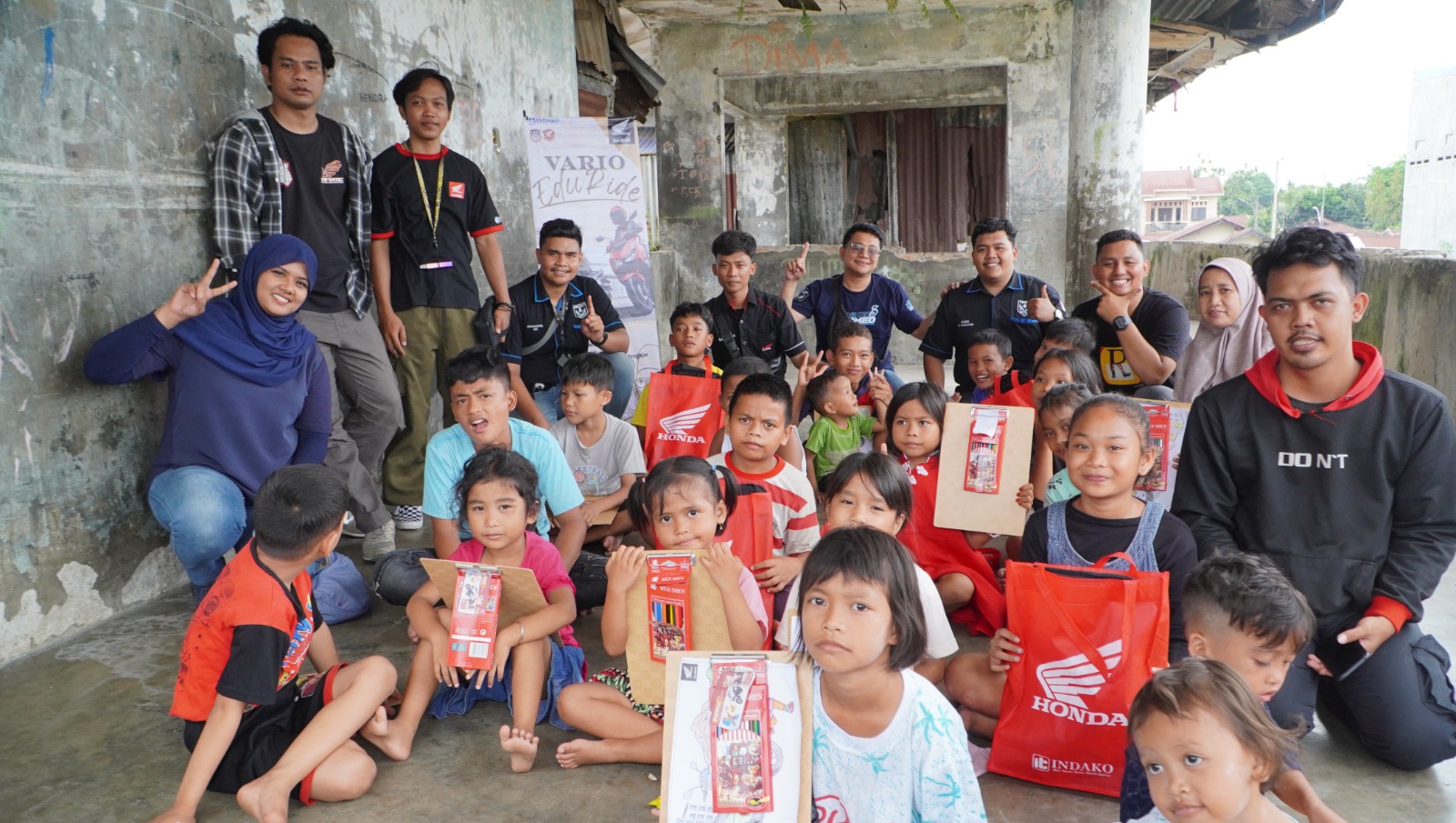 Vario Eduride, Bikers Honda Aksi Peduli