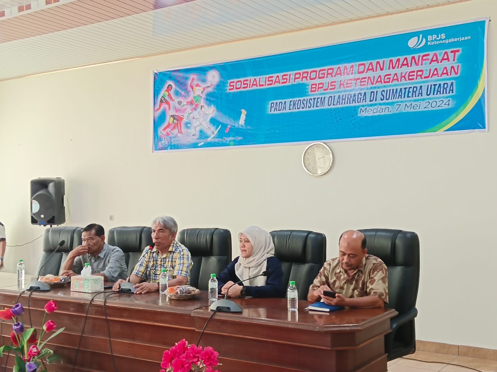 BPJS Beri Rasa Nyaman Atlet/Pelatih Pelatda PON Sumut