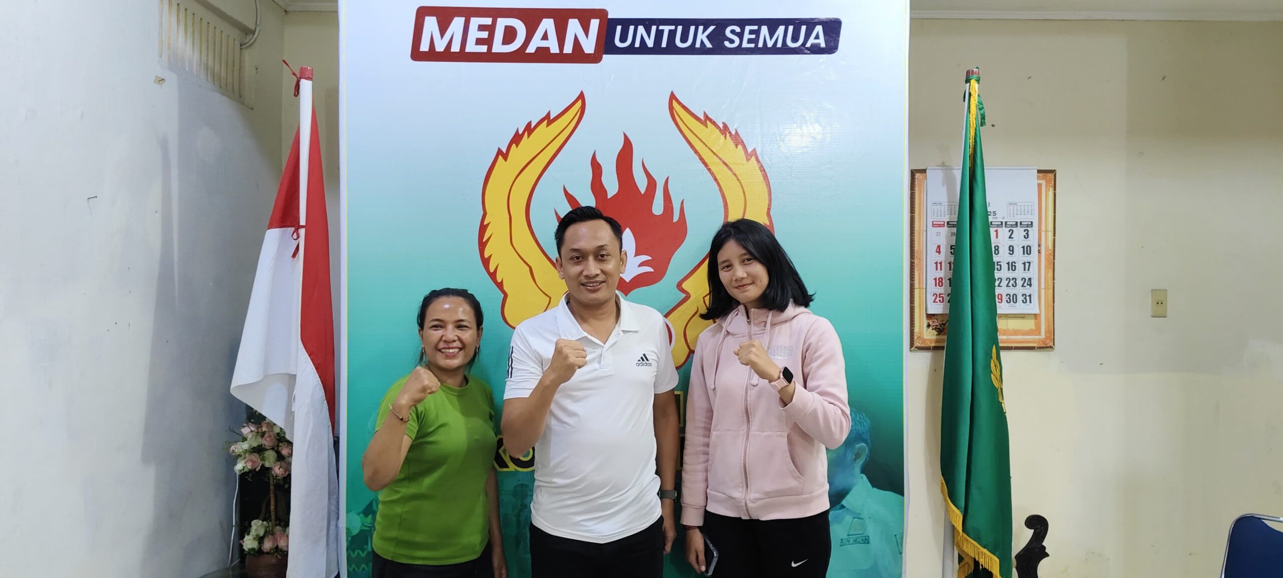 KONI Medan Lepas Atlet Kick Boxing Pelatnas SEAG