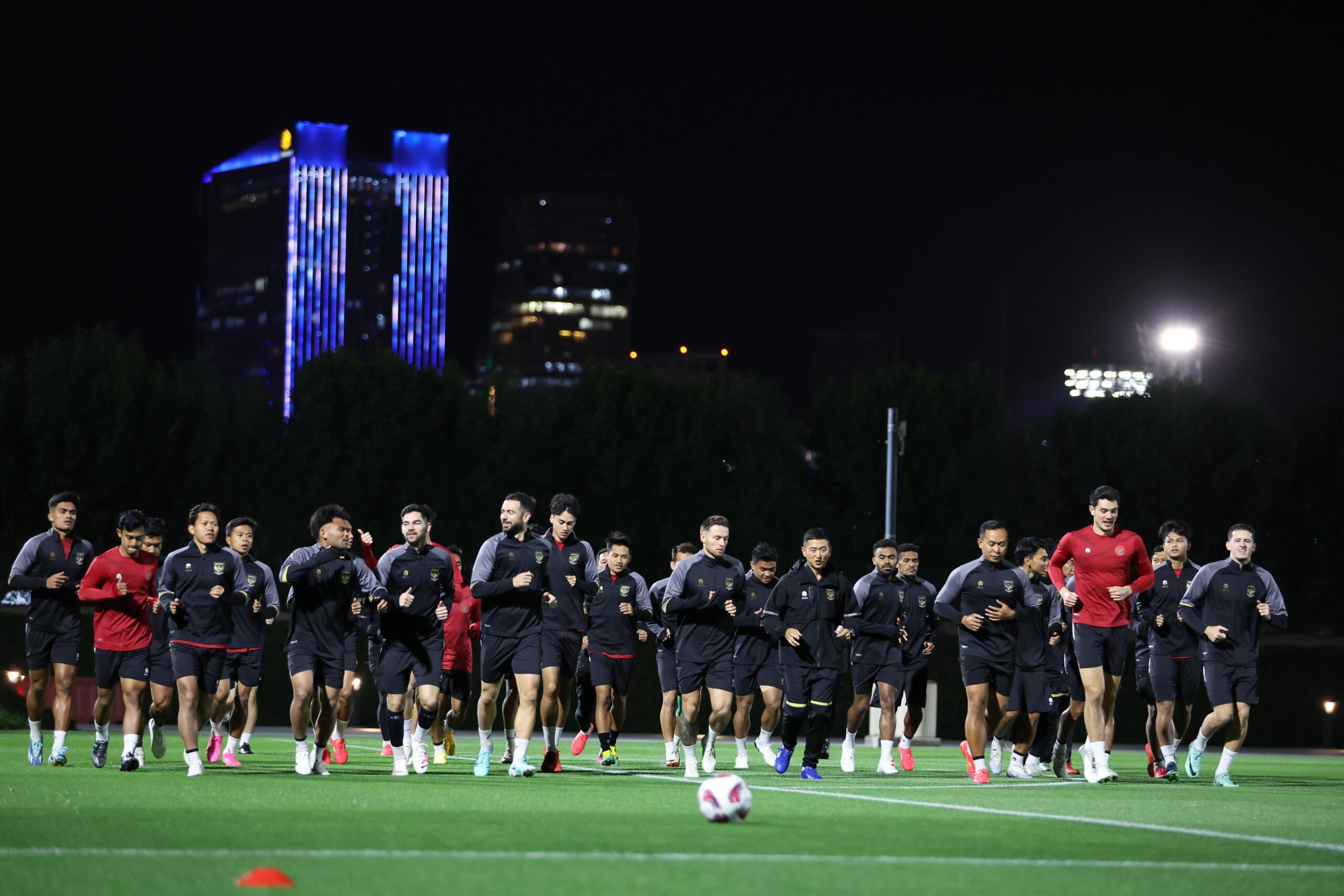 Timnas Semangat Lawan Iran