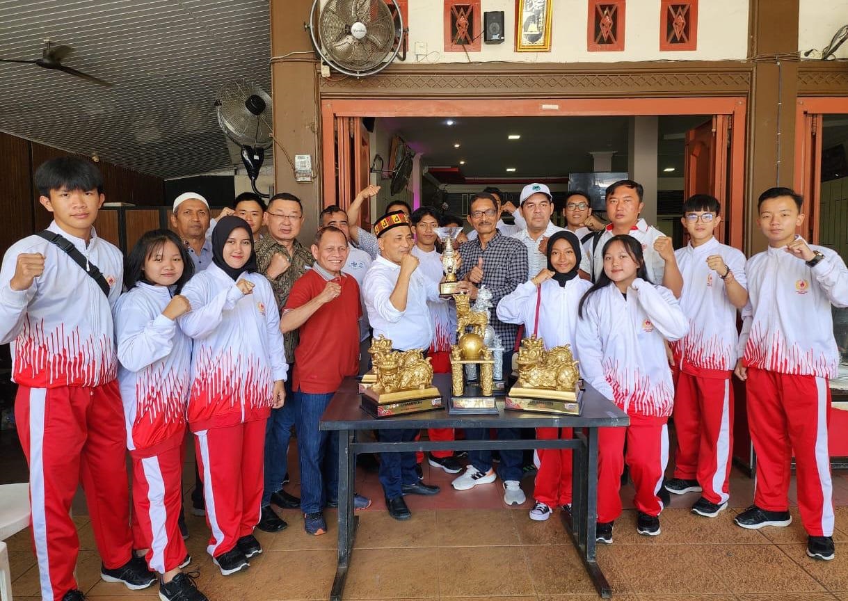 Abu Razak Jamu Kontingen Barongsai Aceh