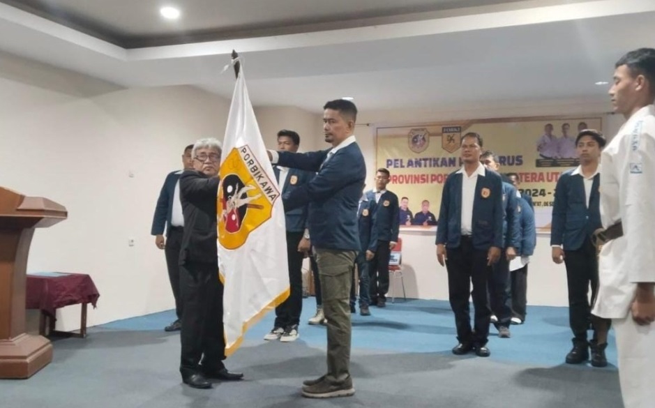 Pengda Porbikawa Karate-Do Sumut Dilantik