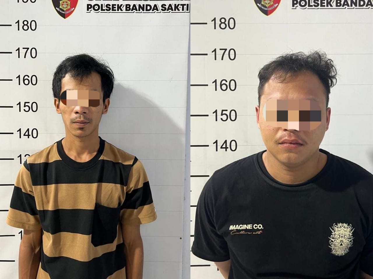 Polisi Amankan Dua Pelaku Curanmor Di Masjid Islamic Center Lhokseumawe