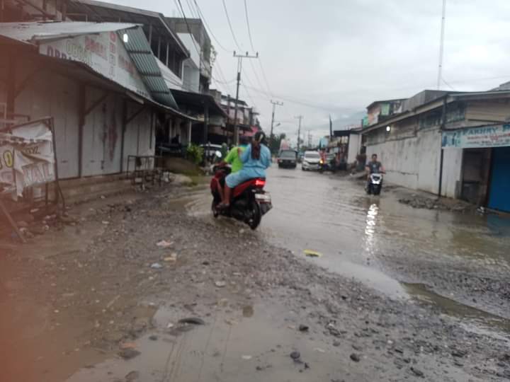 Jalan Nasional Kutacane Digenangi Banjir