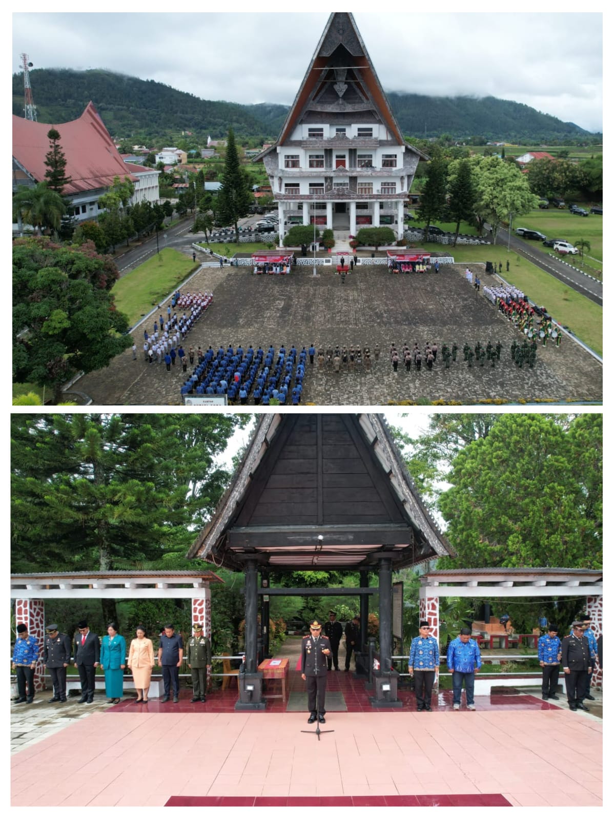 Peringatan Hari Pahlawan, Pemkab Toba Gelar Upacara Ziarah Dan Upacara Bendera