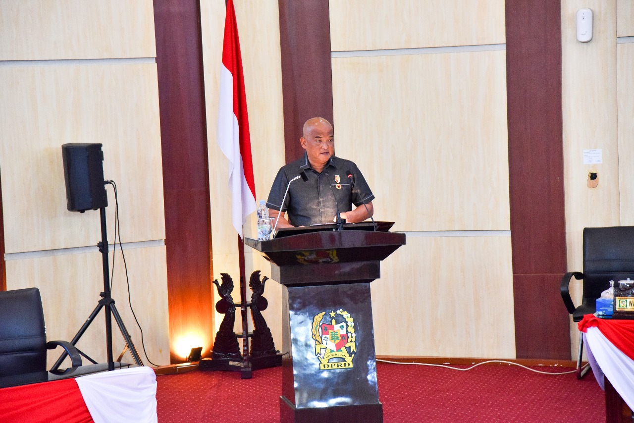 Ketua Fraksi PDI Perjuangan DPRD Medan, Roby Barus