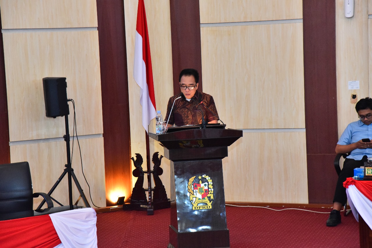 Sekretaris Fraksi HPP DPRD Medan, Hendra DS