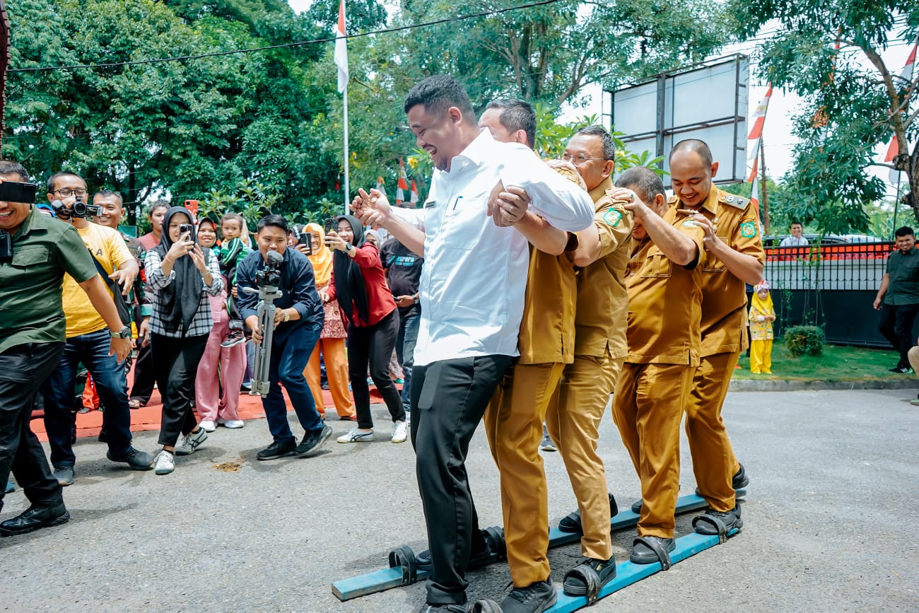 Cegah Anak Main Gadget, Bobby Nasution: Kenalkan Kembali Permainan Rakyat