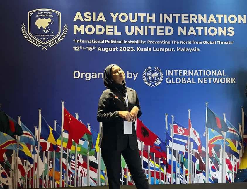 Salsabyla Harahap, Delegasi Indonesia Di Ajang AYIMUN 2023