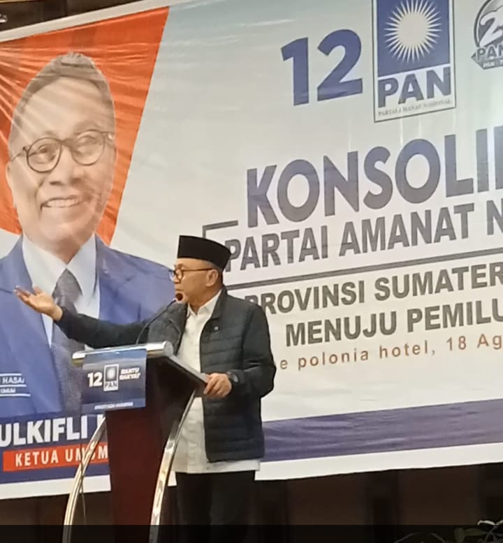 Konsolidasi di Sumut, Zulkifli Hasan: PAN Ingin Erick Dampingi Prabowo