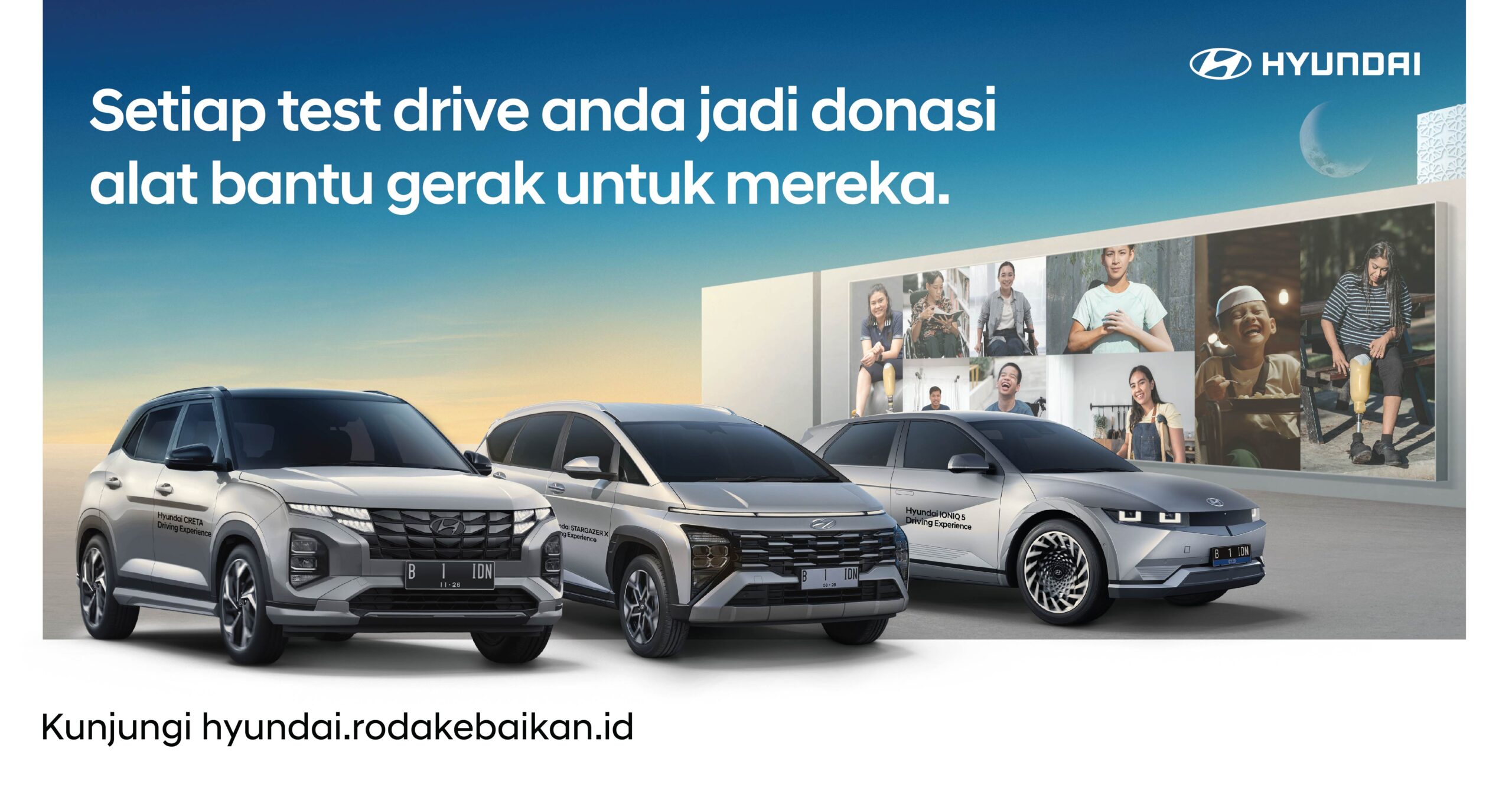 Hadirkan Program #RodaKebaikan, Hyundai Gandeng Grab dan BenihBaik untuk Membantu Penyandang Disabilitas