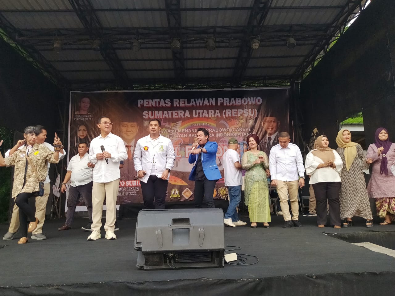 Pentas REPSU Ajak Relawan Menangkan Prabowo Presiden 2024