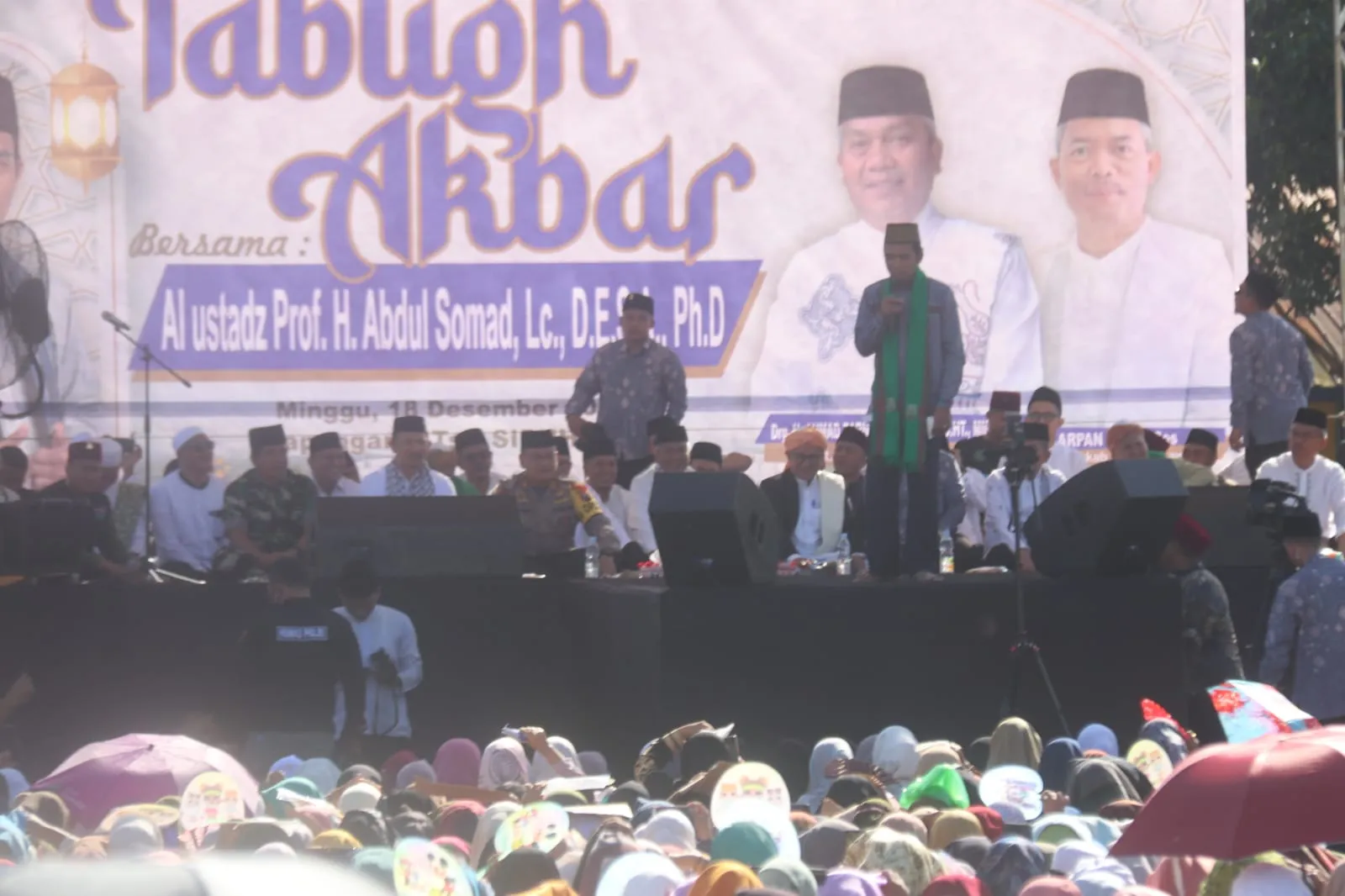 Abdul Somad Ajak Masyarakat Palas Persiapkan Bekal, Jaga Silaturrahim