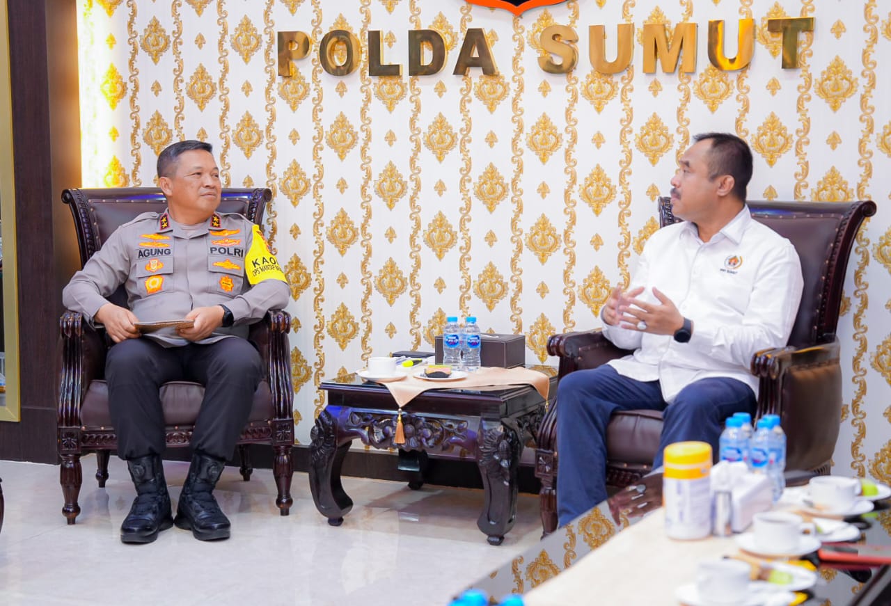 Bincang-bincang Kapoldasu Dengan Ketua PWI Sumut, Pemberitaan Harus Obyektif Dan Berdasarkan Fakta