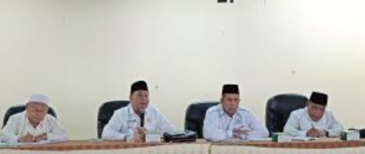 Kakanwil Kemenag Sumut Buka Rakor FK KBIHU Sumut