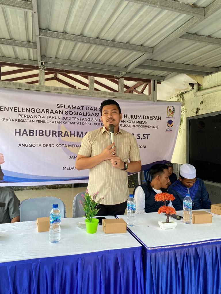 Habiburrahman Sinuraya Minta Warga Medan Lakukan Cek Kesehatan Rutin di Puskesmas