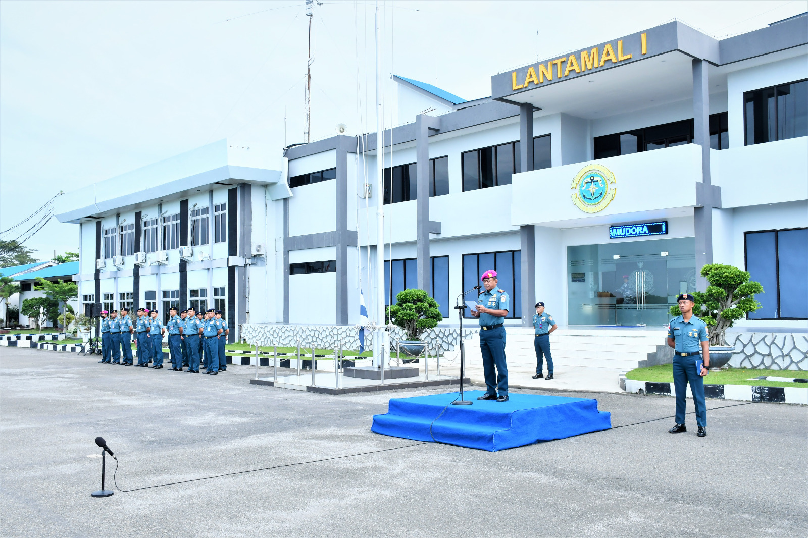 Wadan Lantamal I Pimpin Upacara Hari Bela Negara Ke 75
