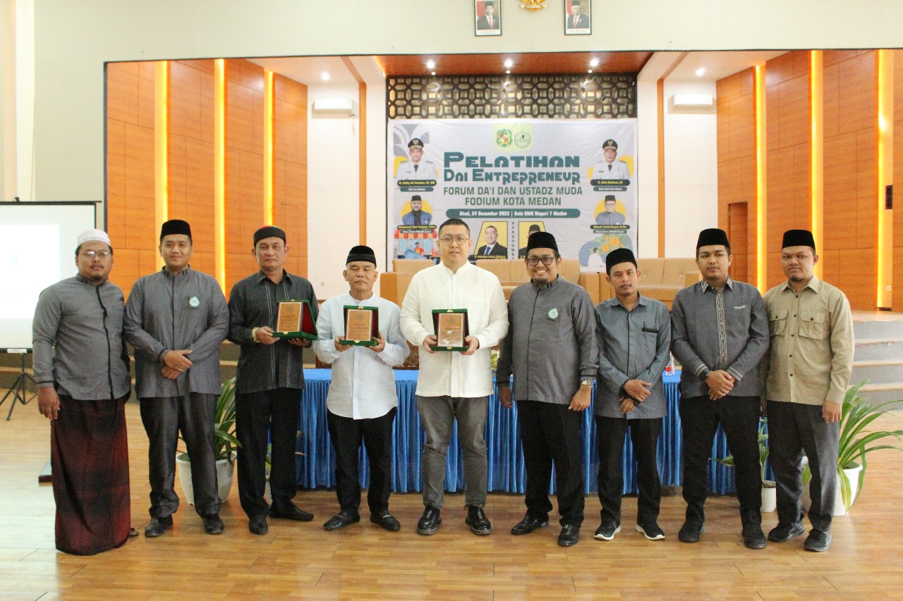 Fodium Medan Beri Pelatihan Dai Enterpreneur Mengulas Strategi Marketing