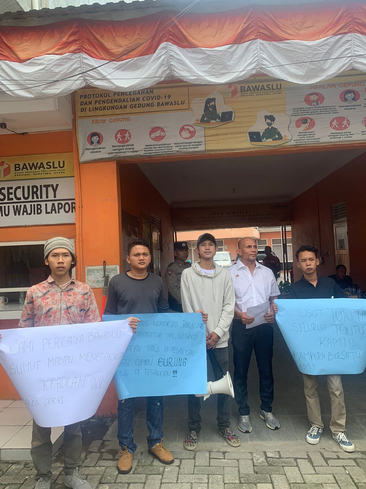 Mahasiswa Kembali Unjuk Rasa Terkait Dugaan Penyalahgunaan APBN Desa