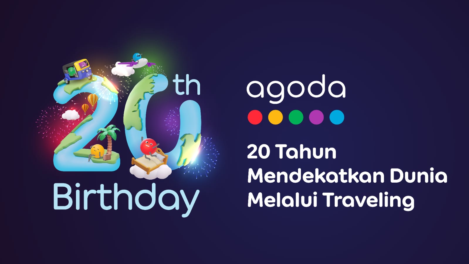 Agoda Rayakan 2 Dekade dalam Mendekatkan Dunia Melalui Perjalanan dengan Diskon Selama 2 Minggu