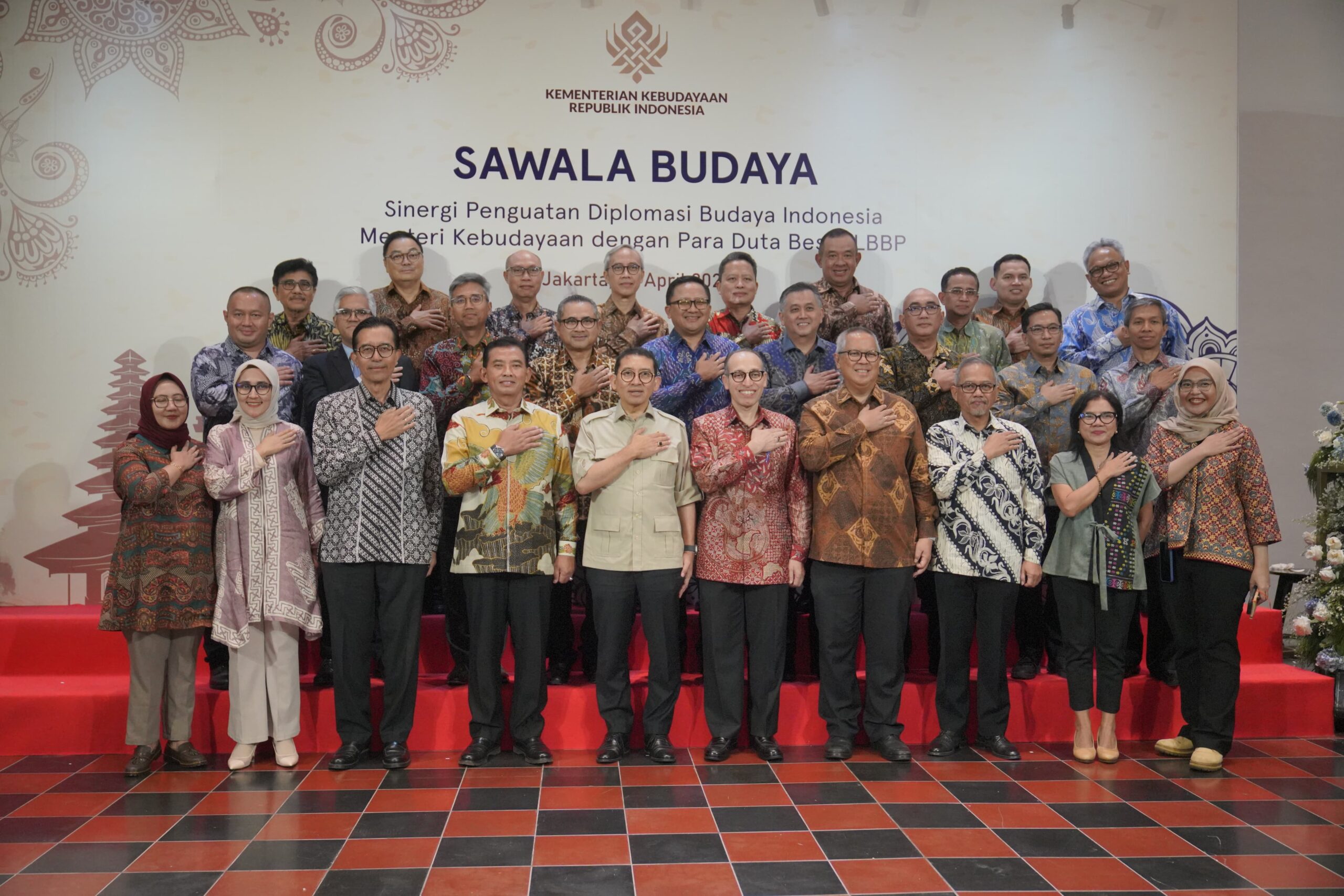 Kemenbud Perkuat Soft Power Diplomacy Dengan 31 Dubes RI LBPP