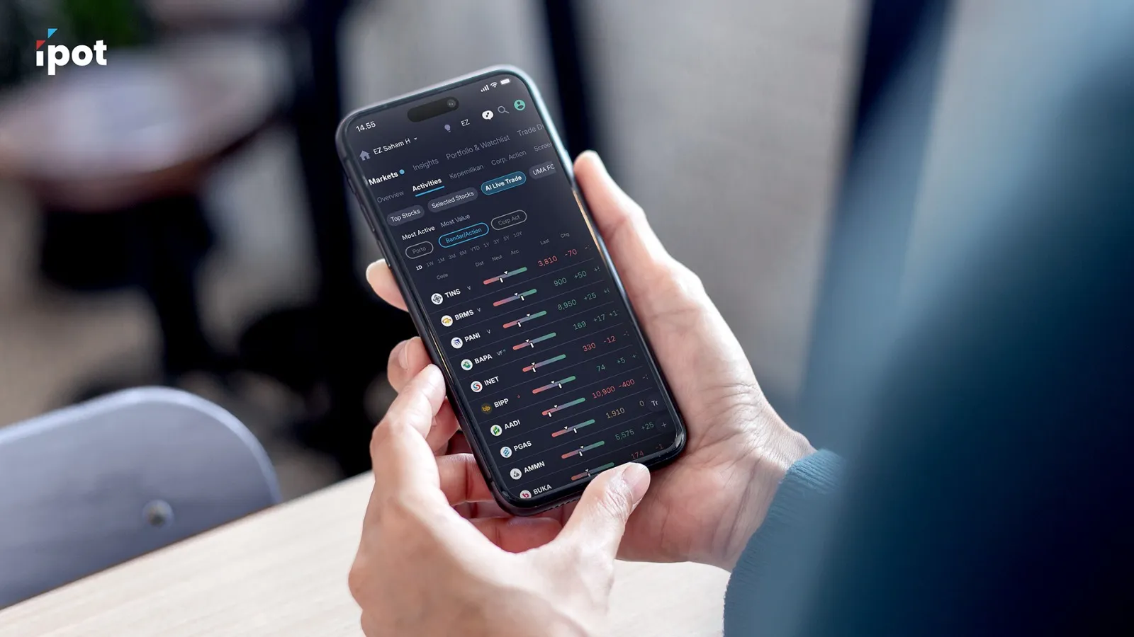 IPOT Aplikasi Saham Terbaik dengan Teknologi AI Real Time & Live Trading di Indonesia