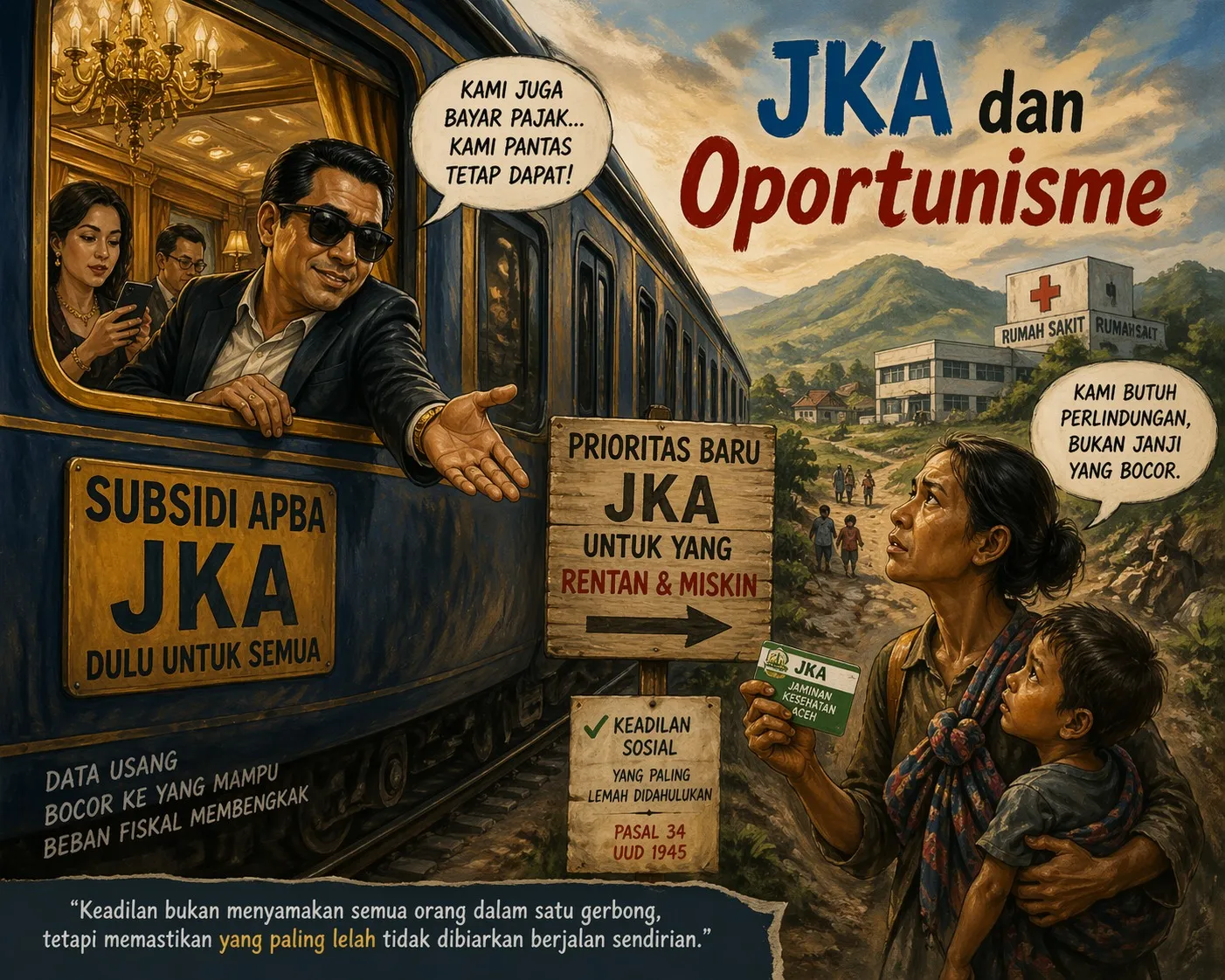 JKA dan Oportunisme