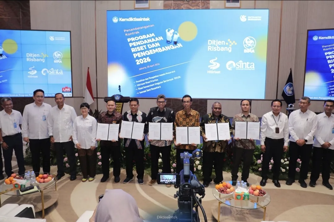 Pemerintah Danai 18.215 Riset Pendidikan Tinggi, Telan Anggaran Rp1,7 Triliun
