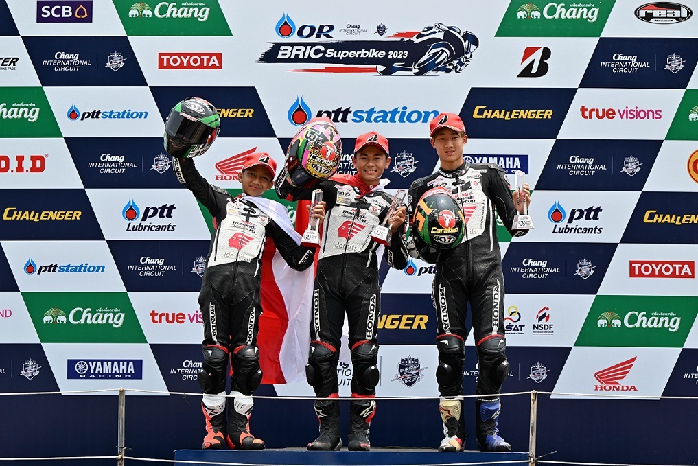Pebalap Astra Honda Raih Podium Tertinggi TTC