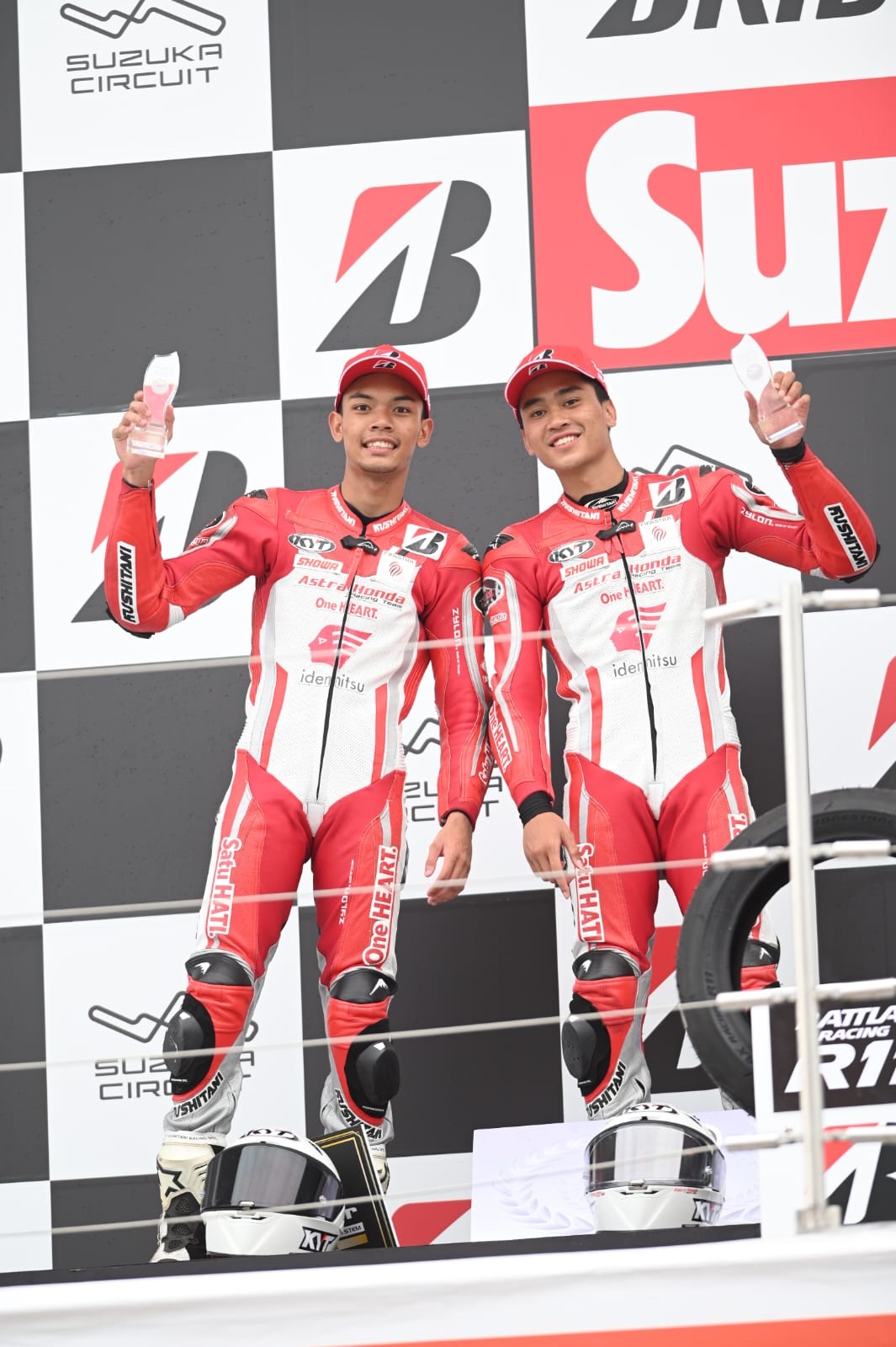 Pebalap Astra Honda Syukuri Podium Kedua