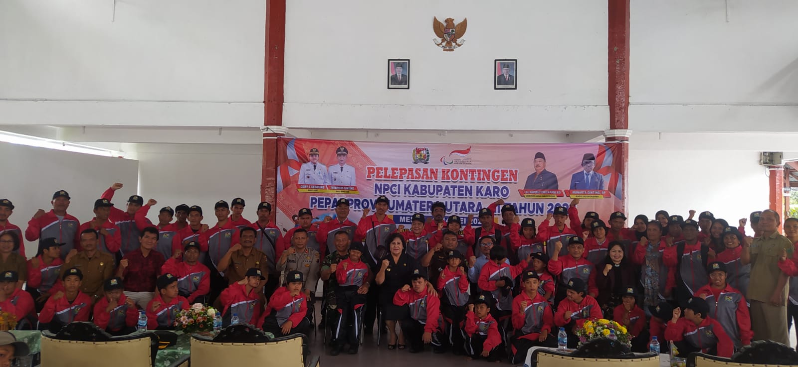 50 Atlet Karo Siap Berlaga Di Peparprov Sumut