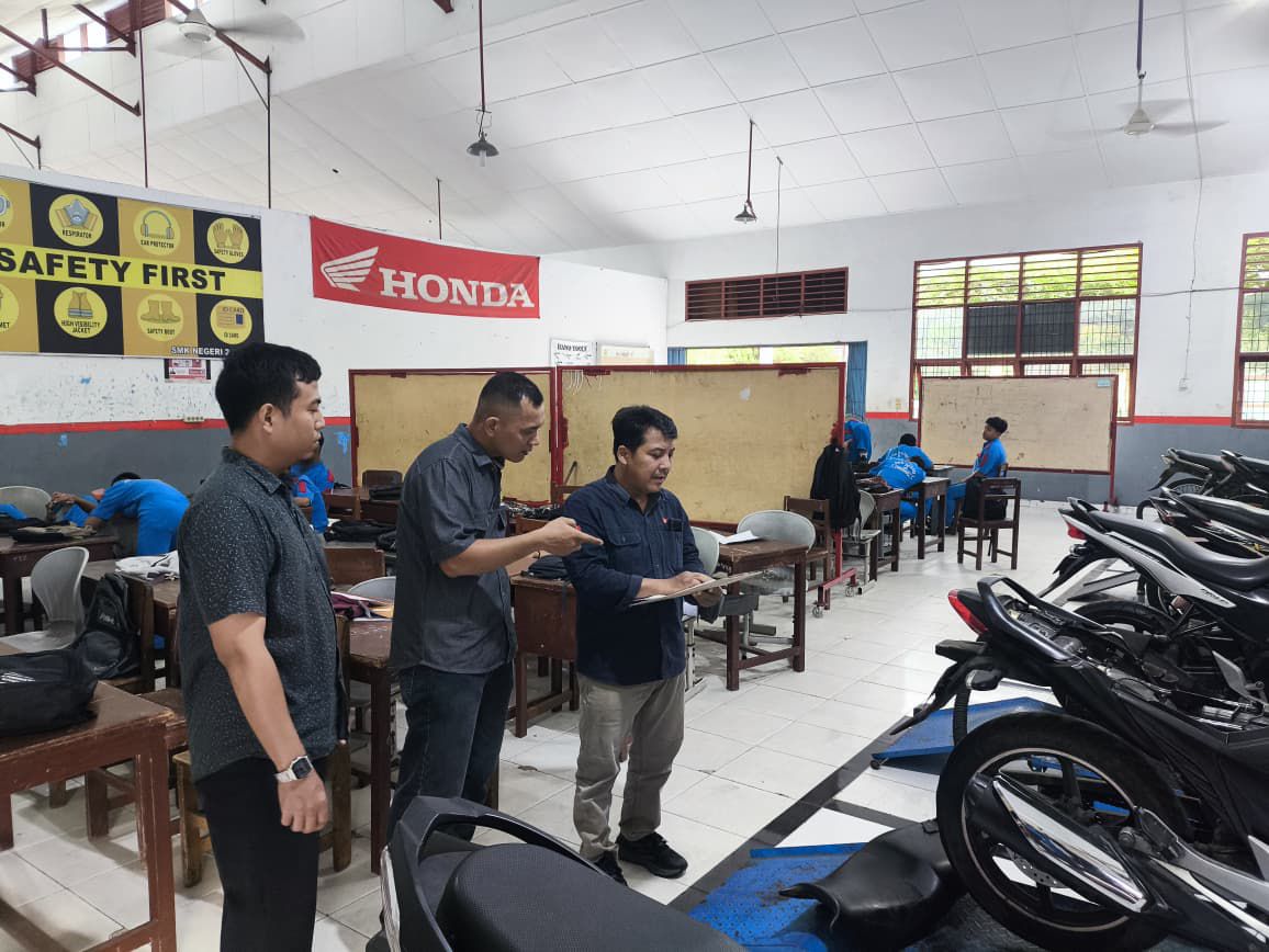 Honda Dukung SMKN 2 Medan Perkuat Kualitas Pendidikan Vokasi